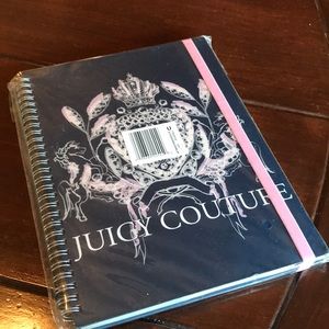 Brand new Juicy Couture spiral notebook